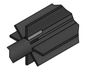 Type 5 - Fins Welded Directly Onto Shaft